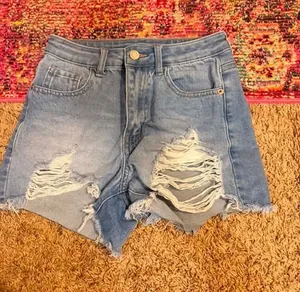 Denim shorts Blue Size 4 thumbnail 1
