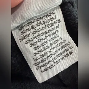 PINK Victoria's Secret Black Wide Leg Jogger thumbnail 5