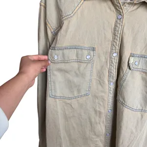 We the Free Westward Bound Shirt Bleached And Tinted Size‎ XL Free People Rust thumbnail 8