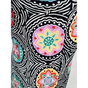 Vintage Indulgence Slip Dress Satin Mandala‎ Maximalist 90s Vibrant Size Small thumbnail 6