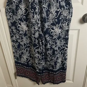 Larsyn & Lily Floral Navy Jumpsuit size X-Large thumbnail 9