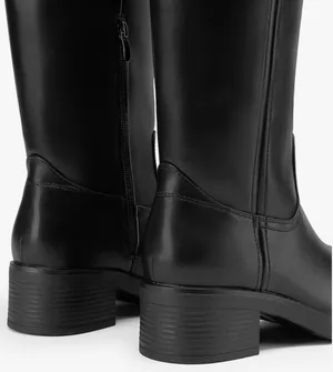 Amazon DREAM PAIRS Women's Square Toe Platform Chunky Block Heel Knee High Riding Boots thumbnail 5