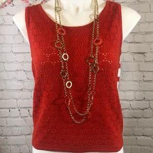 August Silk knit tank   thumbnail 1