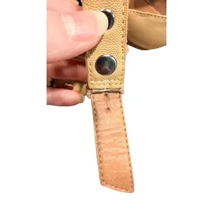 Aerosoles Sport Studded D'Orsay Flats Tan Ankle Strap Women's 8.5 thumbnail 9