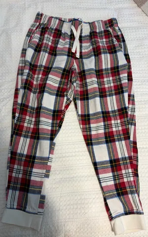 Old Navy Pajama Plaid Pants Flannel Jogger thumbnail 1