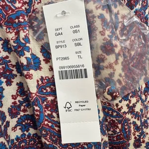 J.Crew Palermo Smocked-Waist Mini Dress in Floral Bouquet Linen LT thumbnail 7