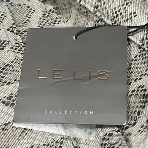 NEW Le Lis Alana Snakeskin Pants in Olive Women’s Large thumbnail 3