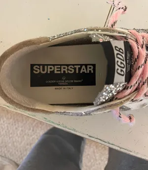 Golden Goose SUPERSTAR GLITTER TRAINERS thumbnail 4