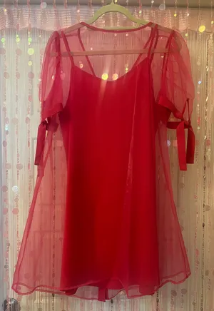 Crosby by Mollie Burch Pink Tulle Dress thumbnail 1