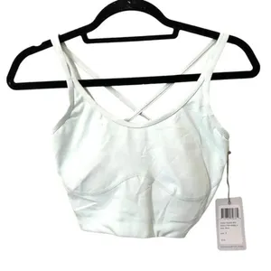 CRANE & LION‎ Studio Sports Bra Wan Blue NWT thumbnail 2