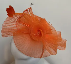 Derby Floral headband, add to a hat. Kentucky Derby piece thumbnail 1