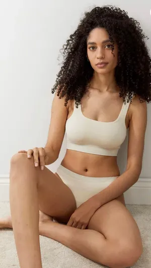 out from under Cream seamless Tank Top xs/s thumbnail 1