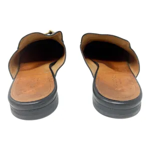 Gucci Princetown Black Leather Horsebit Mule Loafers EU 37 thumbnail 7
