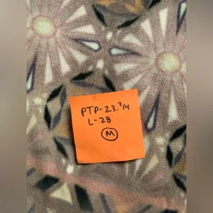 O’Neill Super Fleece Flannel Pattern Floral Multi Color Pink Purple Soft Size M thumbnail 9