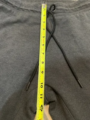 Nike Black Slim Fleece Joggers with Drawstring thumbnail 6