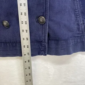 New Free People We The Free Jacket Womens small Viva Surplus in Starless‎ Sky thumbnail 5