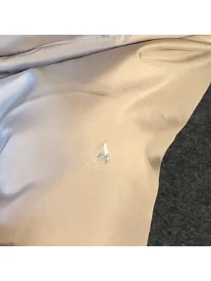 ZARA Beige Hooded Puffer Jacket Size S thumbnail 6