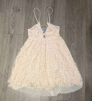 NWT free people fairy light pink mini dress thumbnail 1