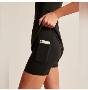 Abercrombie and Fitch One-Shoulder Traveler Mini Dress thumbnail 9