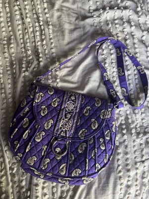 Vera Bradley | simply Violet paisley purse and wallet bundle thumbnail 2