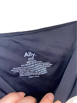 Ally Ruched Scoop Neck active wear Cami Tank Top pickle ball running sporty gym thumbnail 6