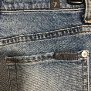 7 For All Mankind Criss Cross Denim Jeans Women's Size 24‎ Trendy thumbnail 13