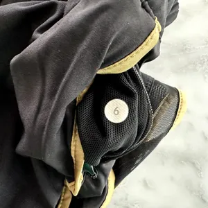 Lululemon Super Squad Short Black Gold Size 6 Run Gym 3" Gym Run Walk thumbnail 5