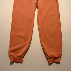 Vuori Daily Jogger Sweatpants Leggings Yoga Pants Burnt Orange Stretch Women XL thumbnail 2