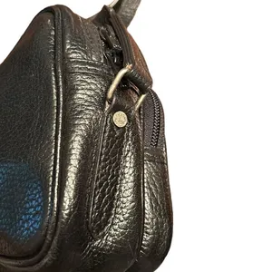 Hunting World Black Leather Crossbody Bag thumbnail 3