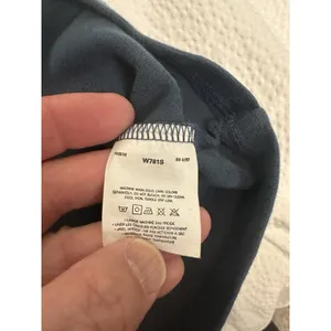 PATAGONIA Organic Cotton Light Hoodies #5123-175 Vintage? Turquoise/blue Med Wms thumbnail 12