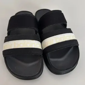New Balance 202v2 Black & White Women Slides Sandals EUC thumbnail 5