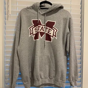 Fanatics Mississippi State Bulldogs Logo Pullover Hoodie thumbnail 1