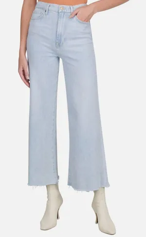 7 For All Mankind‎ UHR Cropped JO Jeans Summertime Light Wash 25 thumbnail 1