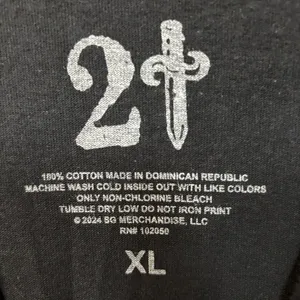 21 Savage American Dream Black T-Shirt XL thumbnail 4