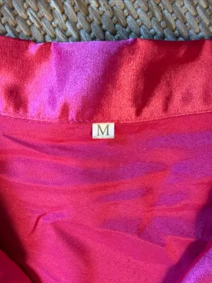 Women’s Satin like Pink Pajama Set thumbnail 2
