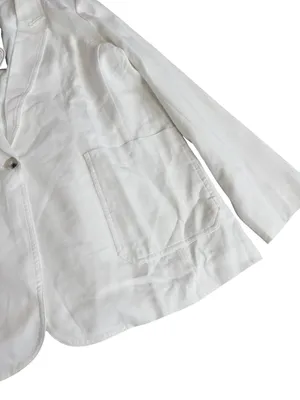 Tuckernuck Studio McGee White Linen Blend Blazer Pockets XX-Large Women's NWT thumbnail 5