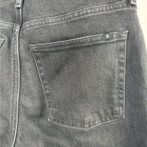 Everlane‎ The Original Cheeky Jean in Black Size 26 Crop thumbnail 9