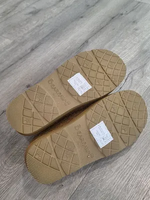 Bearpaw Women's Snuggle Martis Slippers Sz 10 WIDE Brown Faux Shearling Slip-On thumbnail 5
