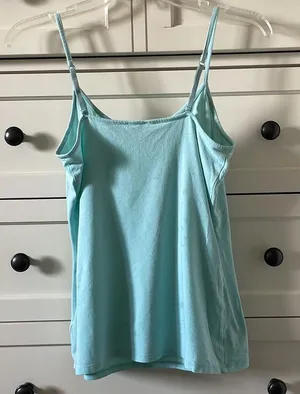 Express Women’s Light Blue Camisole Top w/ Adjustable Spaghetti Straps - Size M thumbnail 3