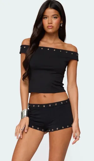 Edikted Off-The-Shoulder Top thumbnail 1