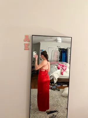 Beginning Boutique Satin Maxi Dress thumbnail 4