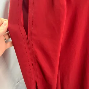 White House Black Market Red Dress Womens 4 Flowy Open‎ Sleeves Cocktail Wedding thumbnail 13