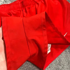 Nike dri-fit Red and White Sports Shorts running thumbnail 5