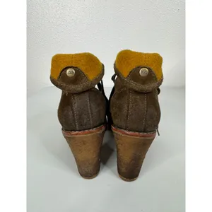 Ugg Y2K Calynda Suede Heeled Boots Size‎ 7.5 thumbnail 4