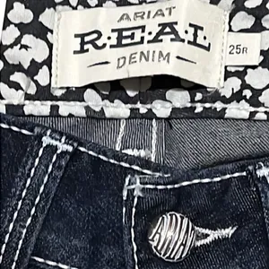 REAL ARIAT Low Rise Boot‎ Rosy Whipstitch Jeans C21 thumbnail 11