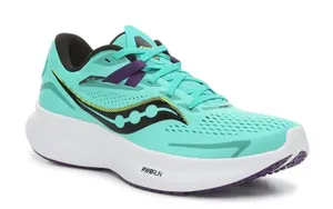 Saucony Women's Ride 15 Teal Green Running Athletic Shoes Size: 9.5 thumbnail 1