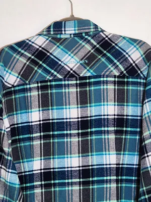 Legendary Whitetails Blue Plaid Flannel Shirt Size XL thumbnail 3