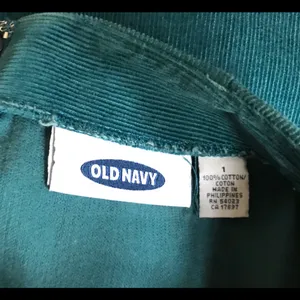 Old Navy Teal Blue Courdory Short Skirt Sz 1 thumbnail 6