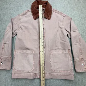 Old Navy Barn Jacket Women S Canvas Utility Workwear Outdoor Coastal Grandma Zip thumbnail 9