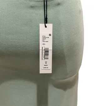 Alice + Olivia Light Sage Cross-Back Knit Maxi Dress Size Medium CC207513706 thumbnail 6